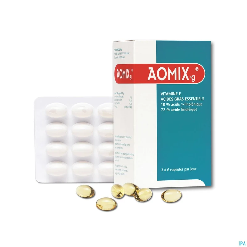 Aomix-G | 80 capsules | Teunisbloemolie en Vitamine E