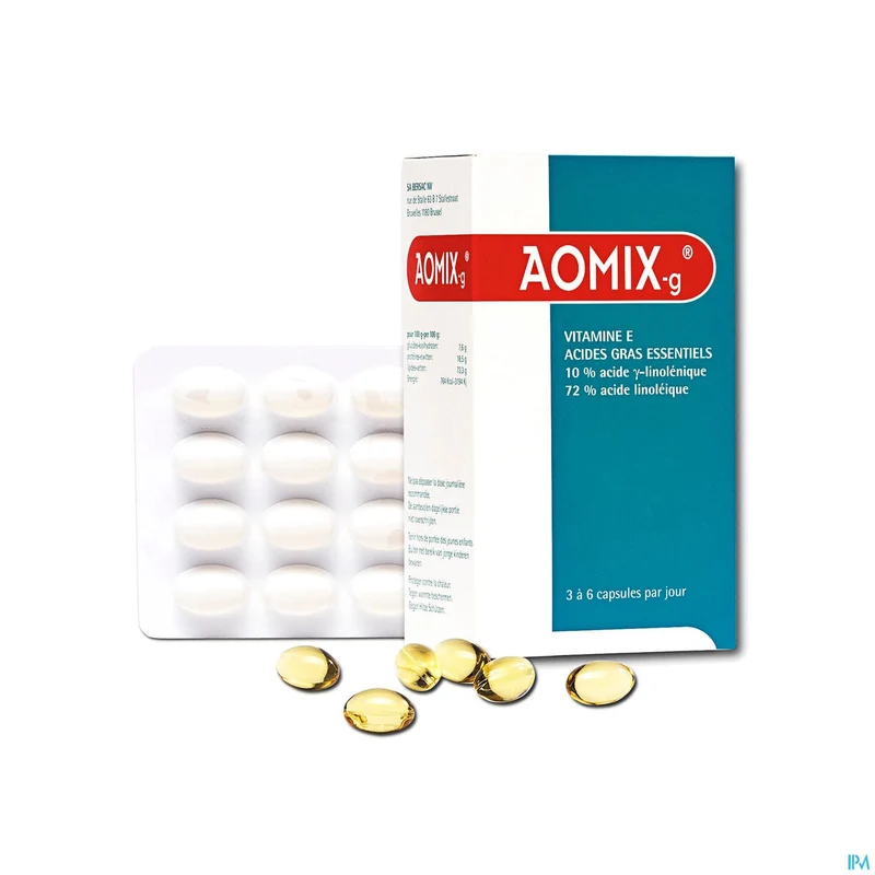 Aomix-G | 80 capsules | Teunisbloemolie en Vitamine E