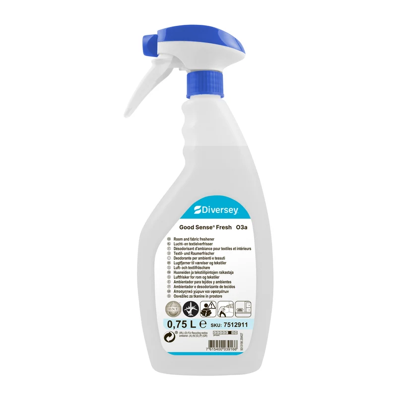 Deodorante neutralizzante di odori per tessuti Diversey Good Sense Fresh O3a 750 ml DISPONIBILE IN 7 GIORNI LAVORATIVI