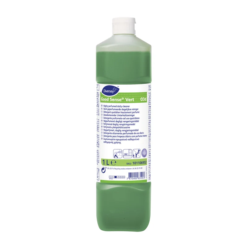 Detergente deodorante liquido Diversey Good Sense Vert O3d 6x1 litro DISPONIBILE IN 7 GIORNI LAVORATIVI