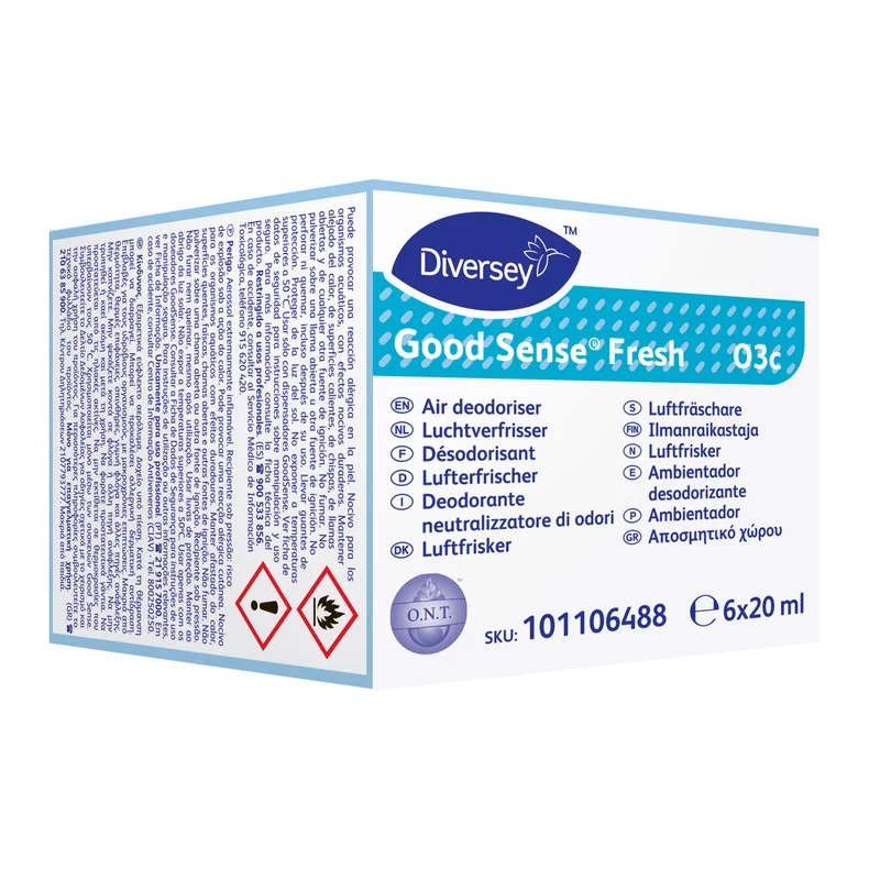 Deodorante per ambienti ad azione continua Diversey Good Sense Fresh (ricarica per Good Sense Dispenser) O3c 1 pezzo DISPONIBILE IN 7 GIORNI LAVORATIVI