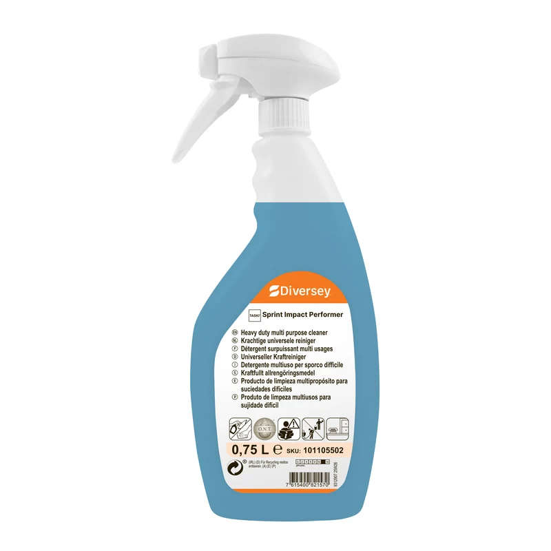 Detergente multiuso per sporco pesante Diversey TASKI Sprint Impact Performer 6x750 ml DISPONIBILE IN 7 GIORNI LAVORATIVI