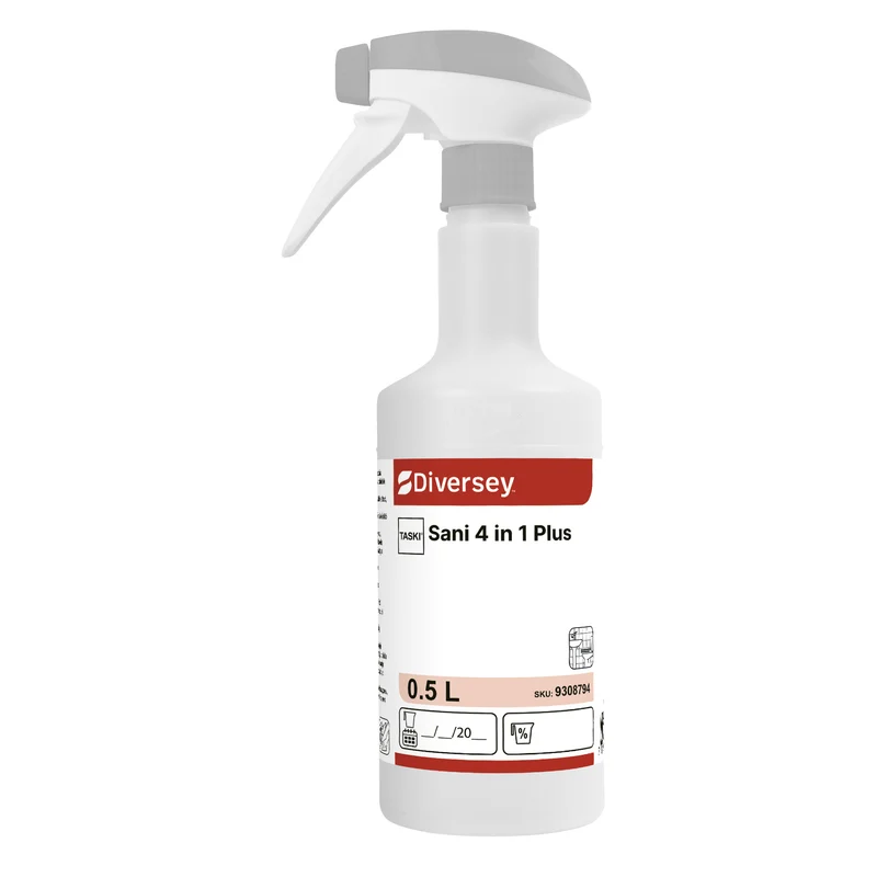 Flaconi con spruzzatore 500 ml per TASKI Sani 4in1 Plus Diversey 6 pezzi DISPONIBILE IN 7 GIORNI LAVORATIVI
