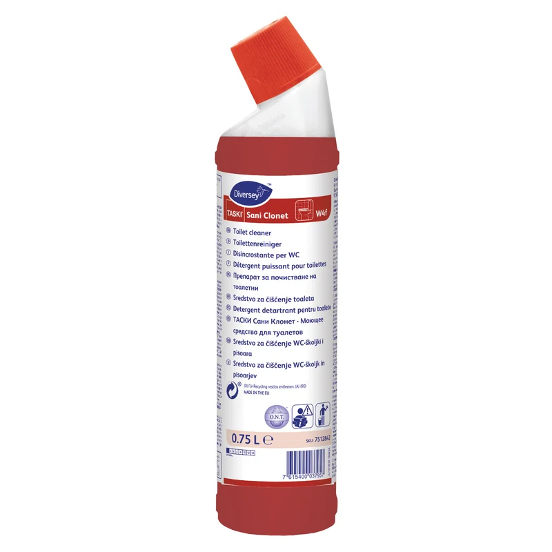 Disincrostante per WC Diversey TASKI Sani Clonet 6x750 ml DISPONIBILE IN 7 GIORNI LAVORATIVI