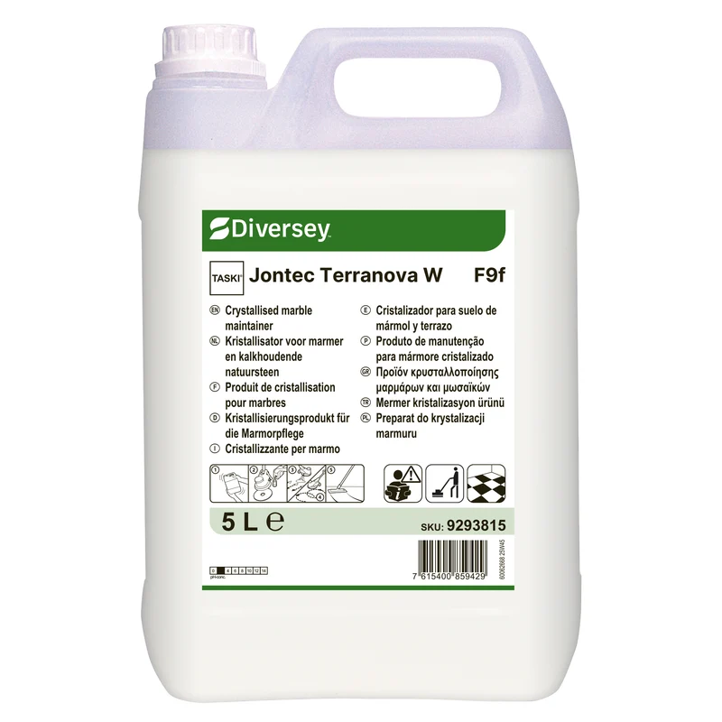 Cristallizzante per marmo Diversey TASKI Jontec Terranova W F9f 5 litri DISPONIBILE IN 7 GIORNI LAVORATIVI