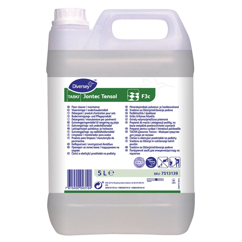 Detergente manutentore per pavimenti Diversey TASKI Jontec Tensol F3c 2x5 litri DISPONIBILE IN 7 GIORNI LAVORATIVI