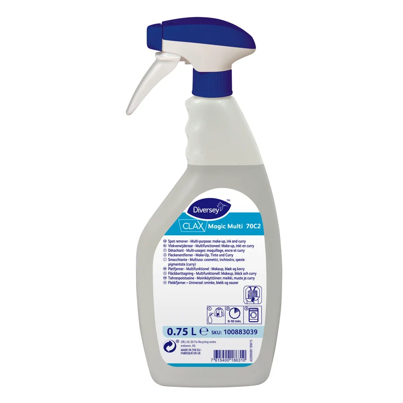 Smacchiante multiuso cosmetici inchiostro spezie Diversey Clax Magic Multi 70C2 6x750 ml DISPONIBILE IN 7 GIORNI LAVORATIVI
