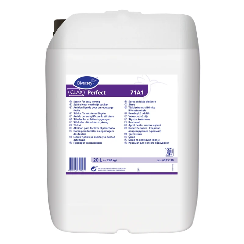 Amido liquido naturale Diversey Clax Perfect 71A1 20 litri DISPONIBILE IN 7 GIORNI LAVORATIVI