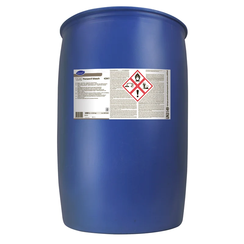 Candeggiante peracetico per basse temperature Diversey Clax Personril bleach 43A1 200 litri DISPONIBILE IN 7 GIORNI LAVORATIVI