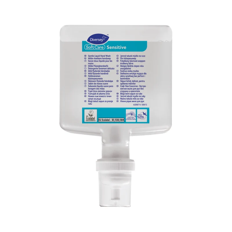Detergente lavamani delicato non profumato Diversey Soft Care Sensitive 1,3 litri DISPONIBILE IN 7 GIORNI LAVORATIVI
