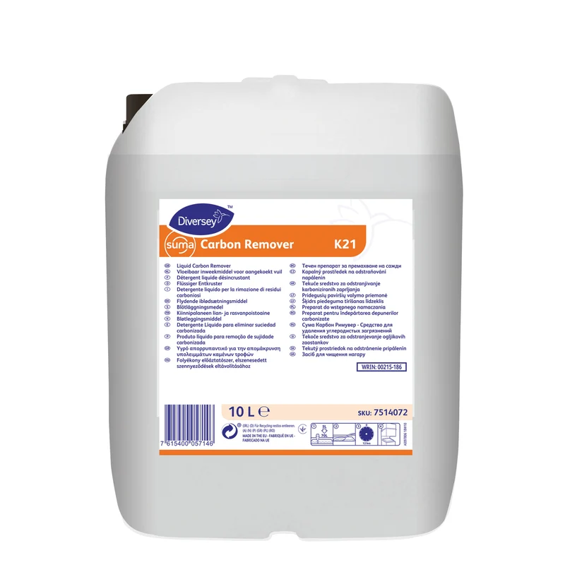 Liquido per ammollo sporchi pesanti Diversey Suma Carbon Remover K21 10 litri DISPONIBILE IN 7 GIORNI LAVORATIVI
