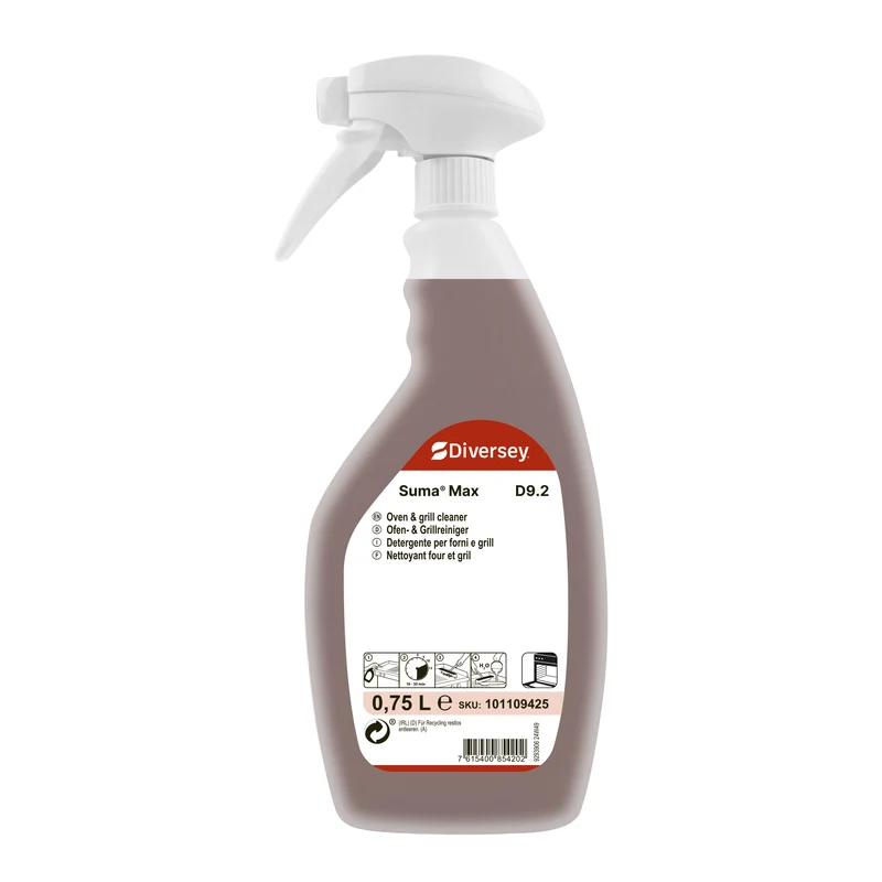 Detergente per forni e grill Diversey Suma Max D9.2 6x750 ml DISPONIBILE IN 7 GIORNI LAVORATIVI