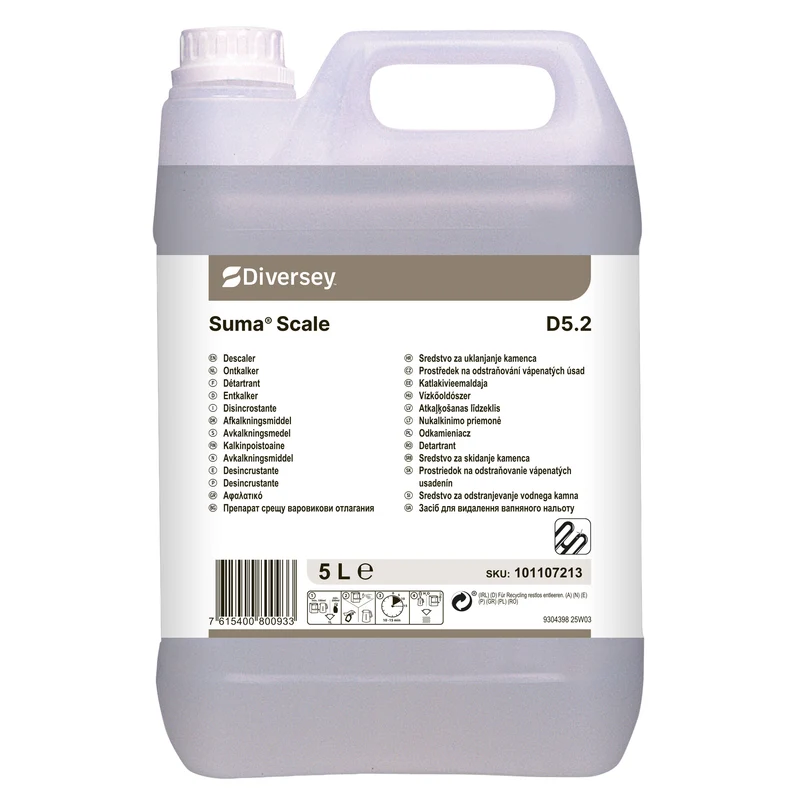Disincrostante per uso periodico Diversey Suma Scale D5.2 5 litri DISPONIBILE IN 7 GIORNI LAVORATIVI
