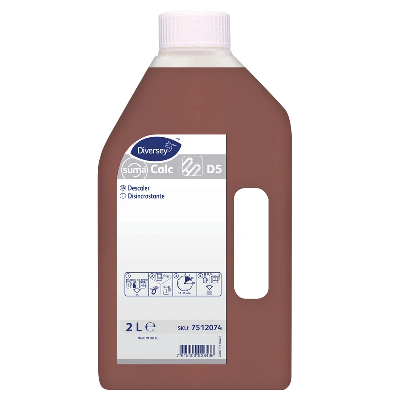 Disincrostante concentrato per uso periodico Diversey Suma Calc D5 6x2 litri DISPONIBILE IN 7 GIORNI LAVORATIVI
