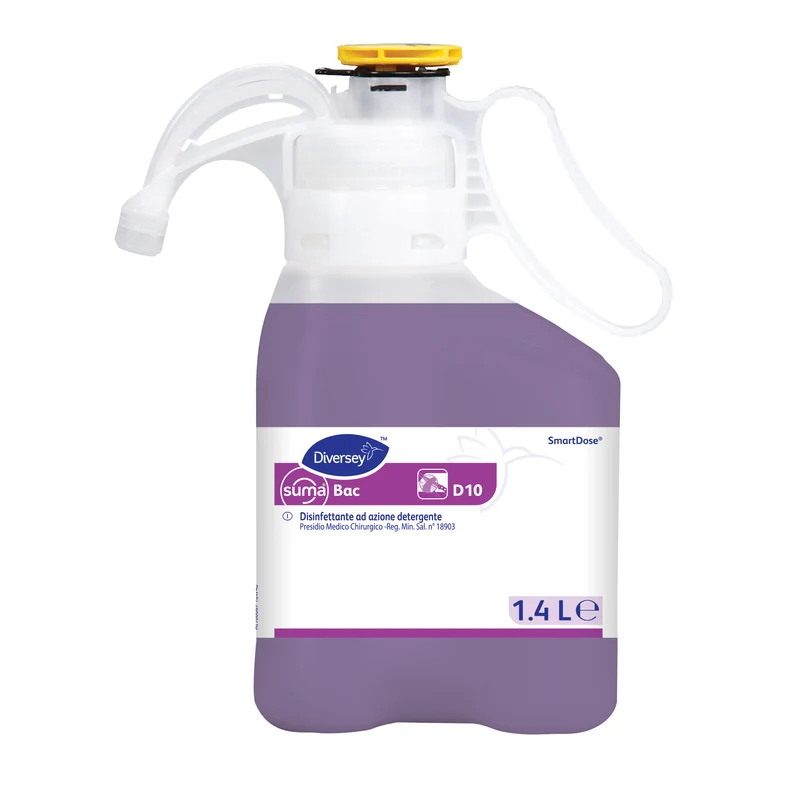 Detergente disinfettante Diversey Suma Bac SD D10 2x1,4 litri DISPONIBILE IN 7 GIORNI LAVORATIVI