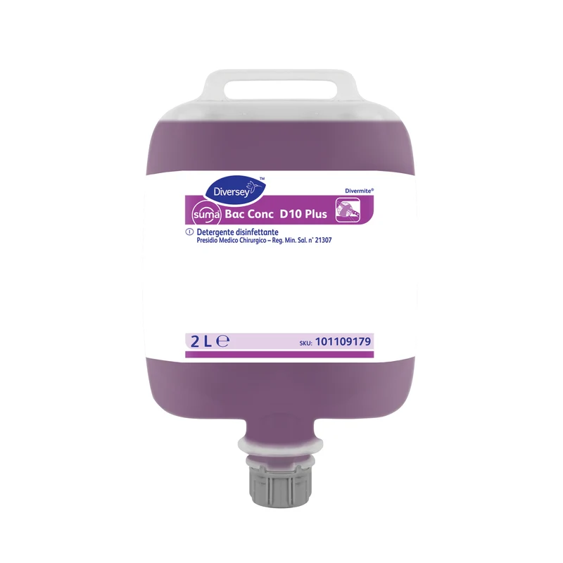 Disinfettante detergente concentrato Diversey Suma Bac conc D10 plus D10 Plus 2 litri DISPONIBILE IN 7 GIORNI LAVORATIVI