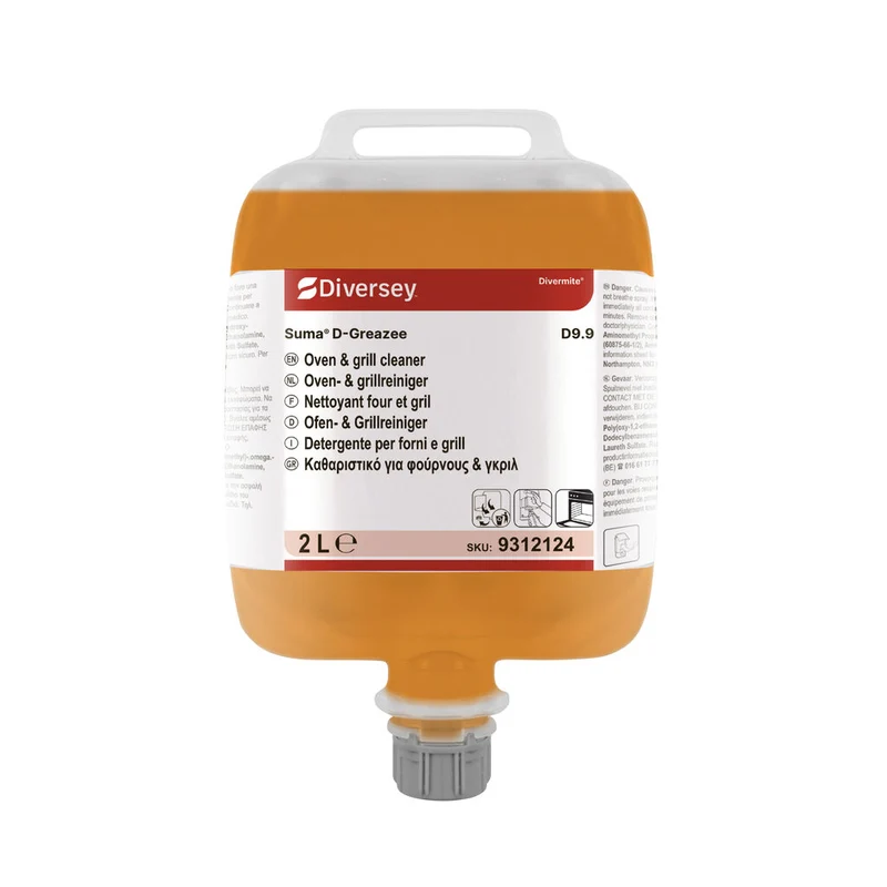 Detergente per forni e griglie Diversey Suma D-Greazee D9.9 2 litri DISPONIBILE IN 7 GIORNI LAVORATIVI