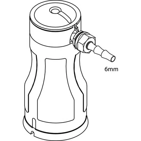 Kit bottiglie vuote da Divermite/Diverflow per Suma Bac D10 D10 DISPONIBILE IN 7 GIORNI LAVORATIVI