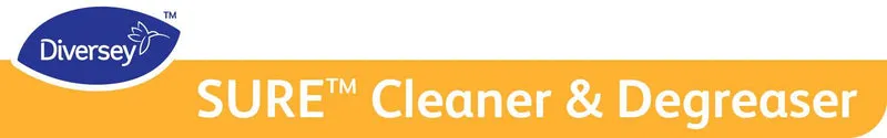 Fascia grafica per dispenser Divermite Diversey Graphic Band per SURE Cleaner & Degreaser DISPONIBILE IN 7 GIORNI LAVORATIVI