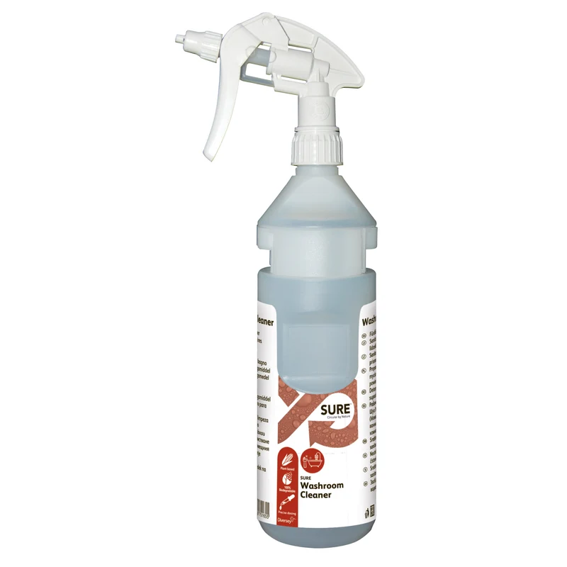 Kit bottiglie vuote da Divermite/Diverflow per SURE Washroom Cleaner 1 pezzo DISPONIBILE IN 7 GIORNI LAVORATIVI