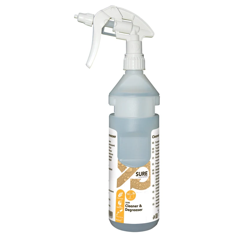 Kit bottiglie vuote da Divermite/Diverflow per SURE Cleaner & Degreaser 6 pezzi DISPONIBILE IN 7 GIORNI LAVORATIVI