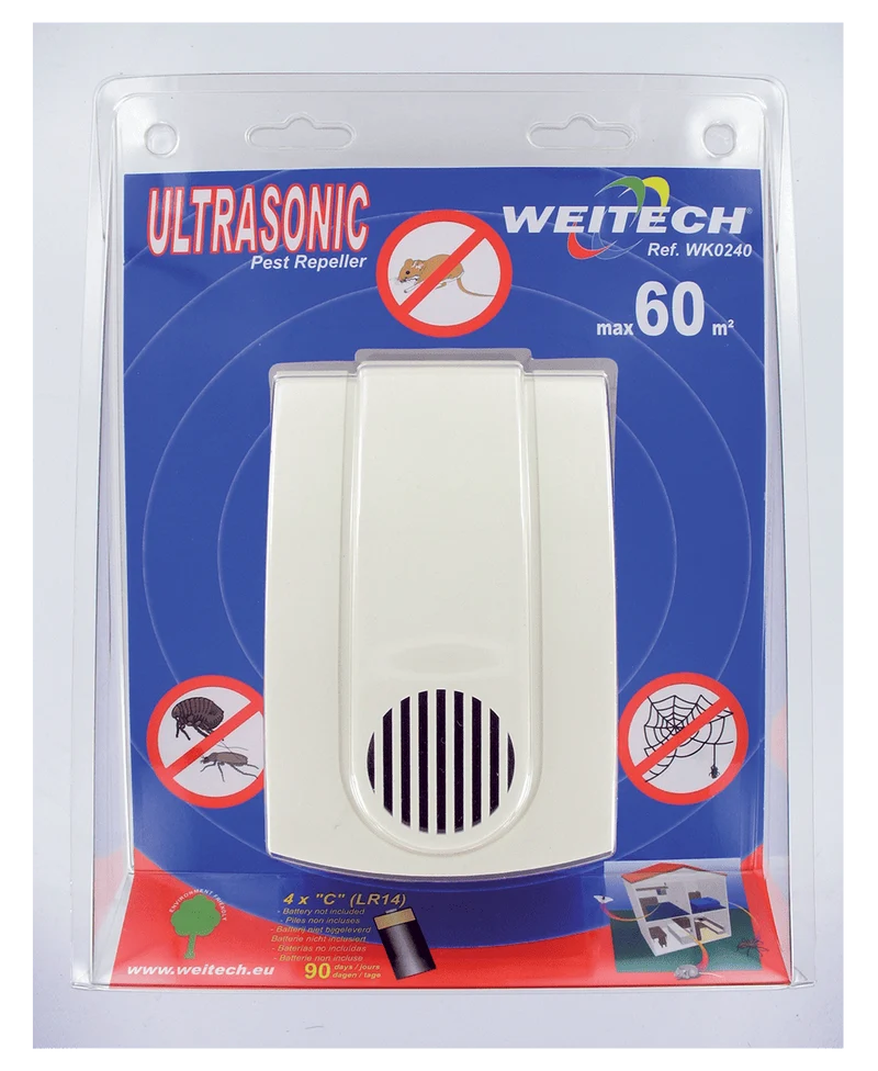 Dissuasore ad ultrasuoni per insetti striscianti Vebi Transonic 240