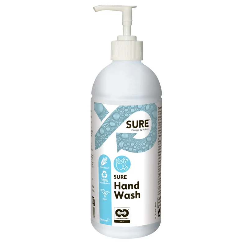 Sapone lavamani vegetale al limone Diversey SURE Hand Wash 500 ml DISPONIBILE IN 7 GIORNI LAVORATIVI