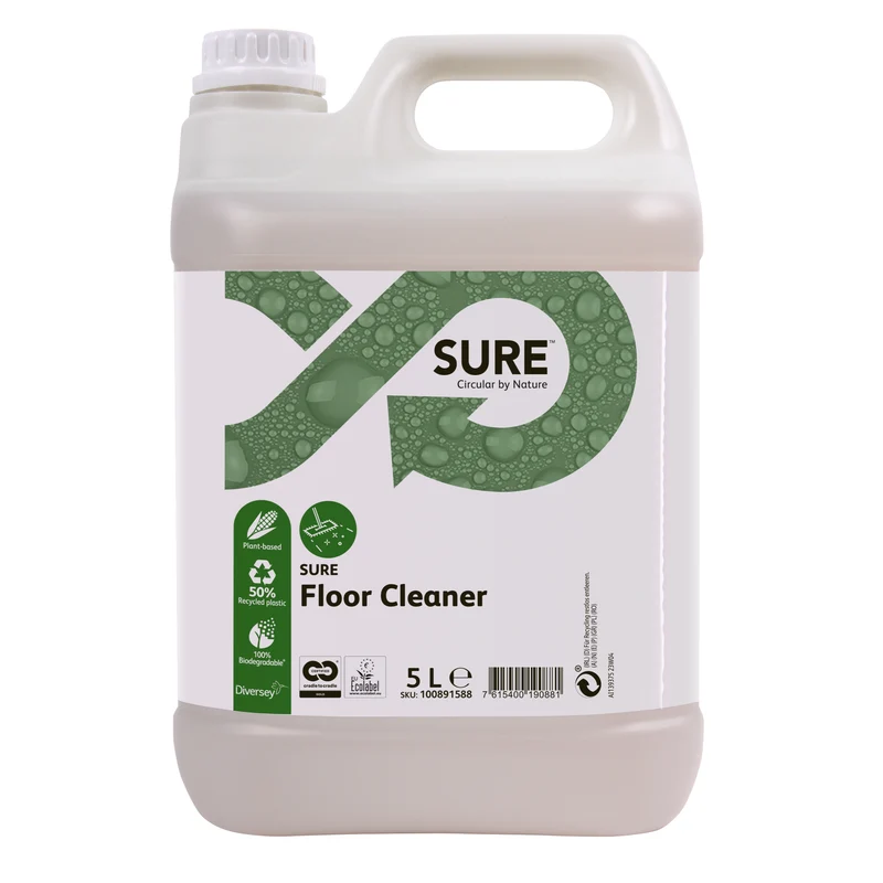 Detergente neutro per pavimenti Diversey SURE Floor Cleaner 5 litri DISPONIBILE IN 7 GIORNI LAVORATIVI