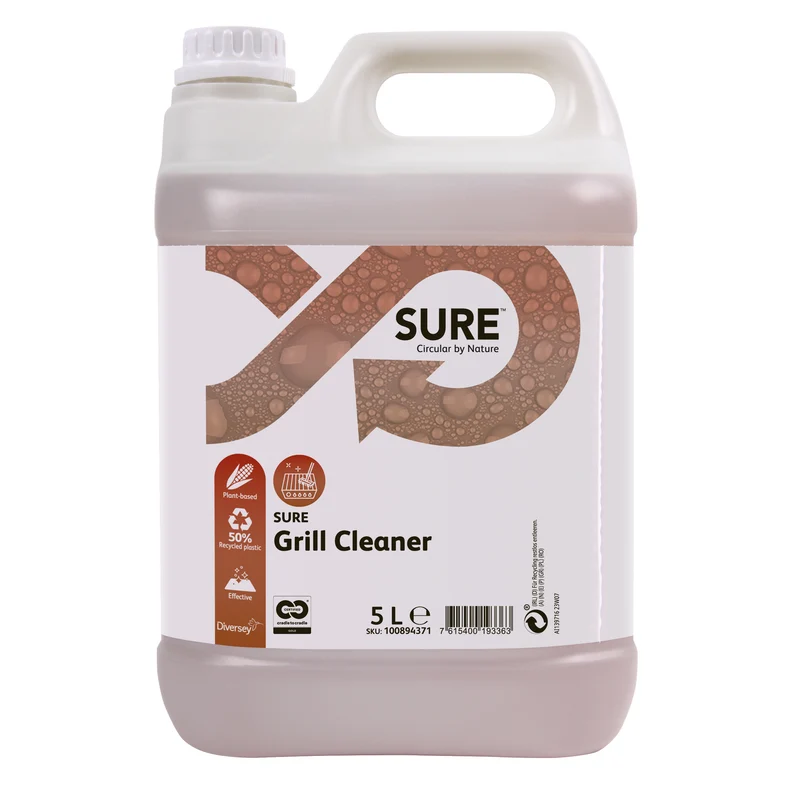 Detergente quotidiano per forni e grill Diversey SURE Grill cleaner 5 litri DISPONIBILE IN 7 GIORNI LAVORATIVI