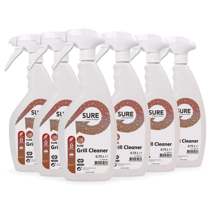 Detergente quotidiano per forni e grill Diversey SURE Grill cleaner 6x750 ml DISPONIBILE IN 7 GIORNI LAVORATIVI