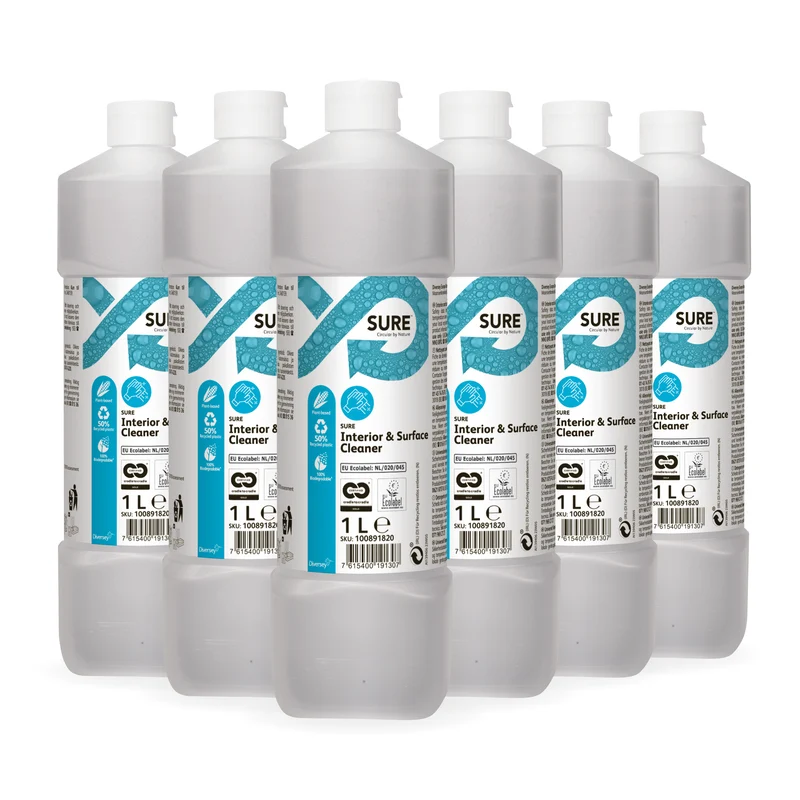 Detergente multiuso Diversey SURE Interior & Surface Cleaner 6x1 litro DISPONIBILE IN 7 GIORNI LAVORATIVI