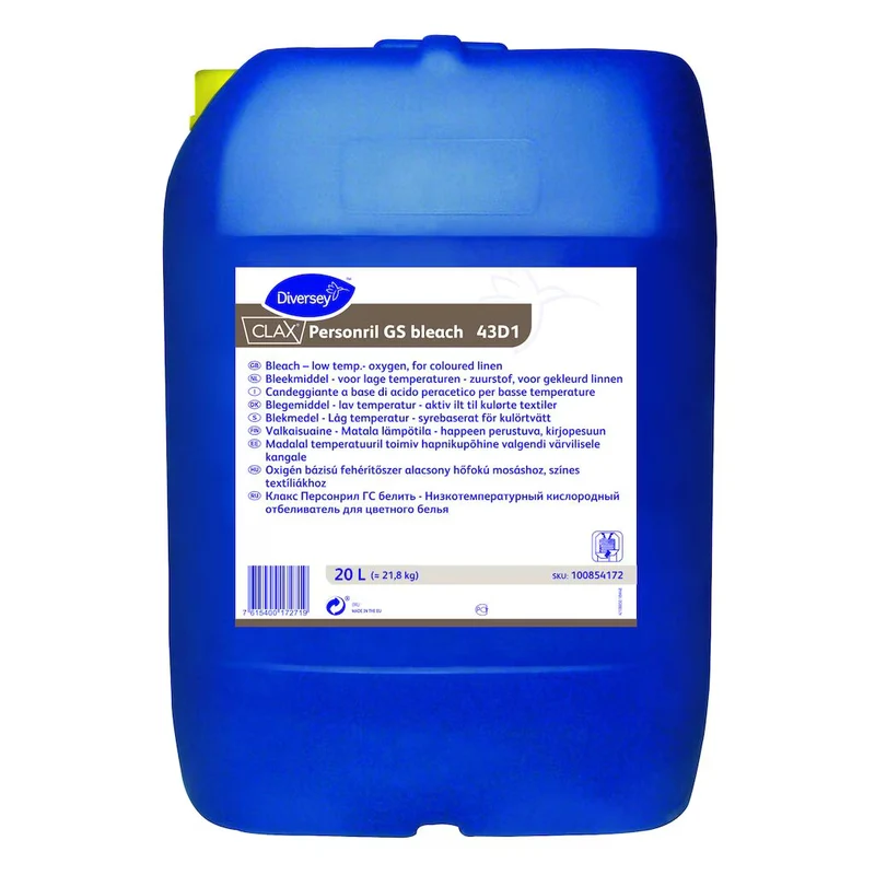 Candeggiante acido peracetico Diversey Clax Personril 20 litri