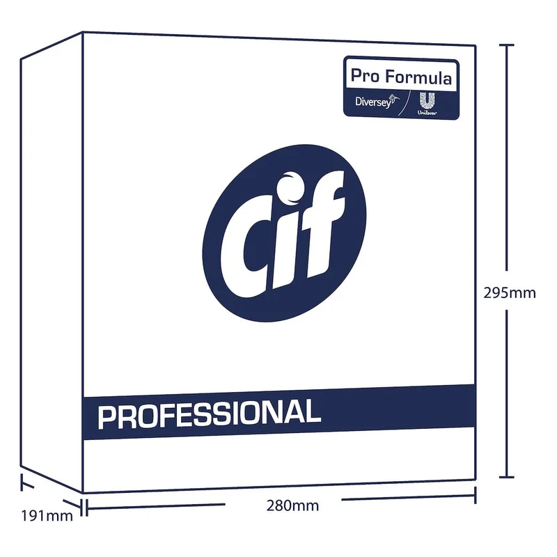 Detergente gel con ossigeno attivo per pulizia pavimenti Cif Oxy Gel 5 lt