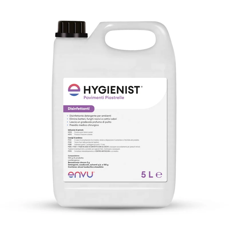 Detergente disinfettante Envu Hygienist Pavimenti Piastrelle 5 litri