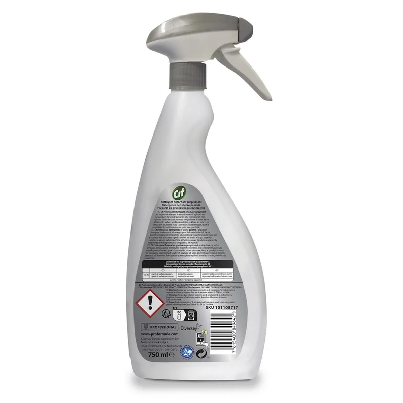 Detergente per pulizia inchiostro e unto Cif Heavy Duty Cleaner 750 ml