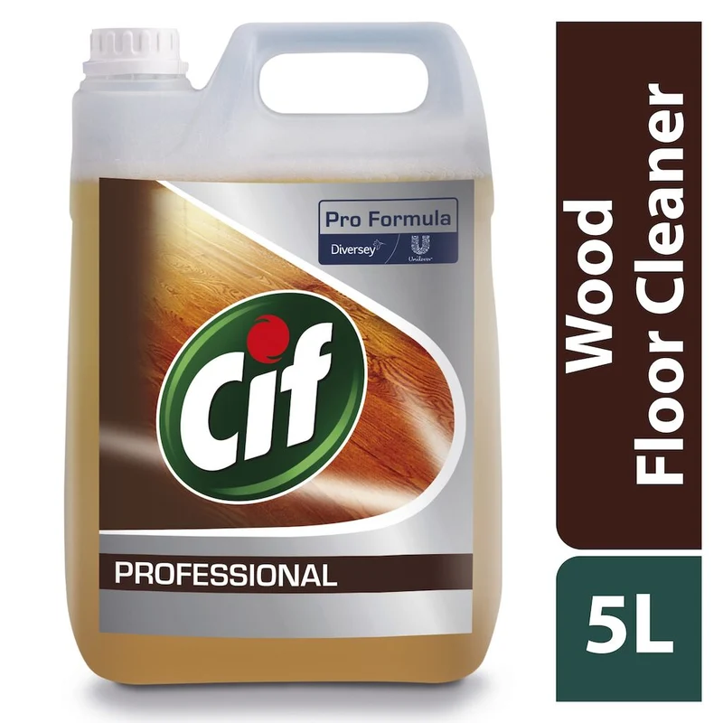 Detergente per pulizia superfici in legno Cif Detergente per Legno 5L