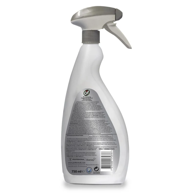 Detergente crema per mobili in legno e laminati Cif Crema per Mobili 750 ml