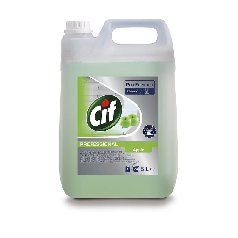 Detergente profumato per pavimenti Cif Apple Mela Verde 5L