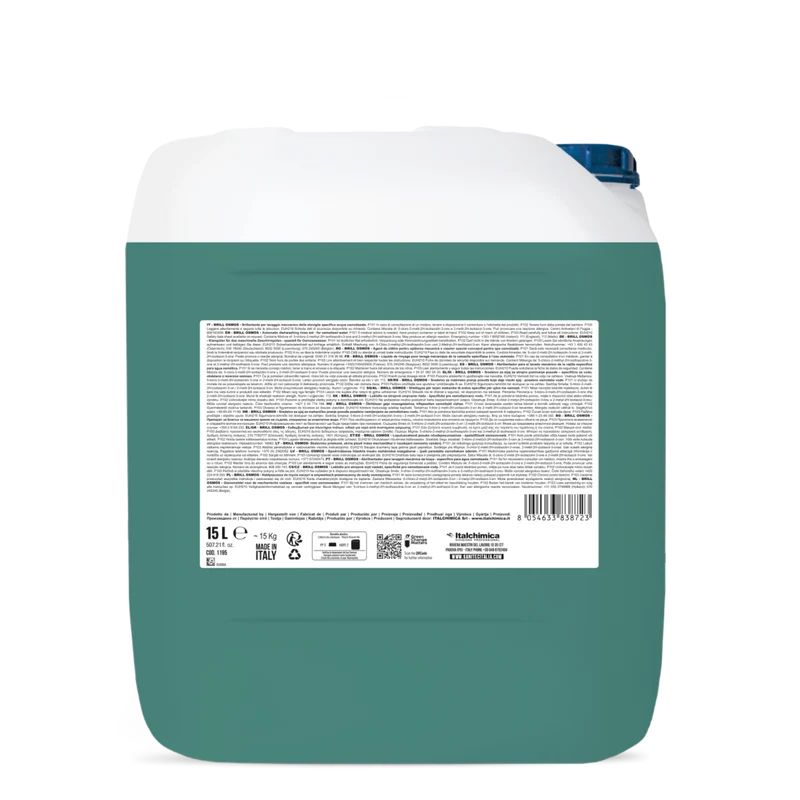 Brillantante Ecolabel per lavaggio stoviglie Sanitec Brill Green Power 15 lt
