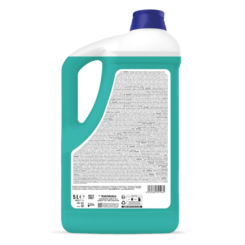 Detergente disincrostante per bagni Sanitec Igienikal Fresh 5 litri