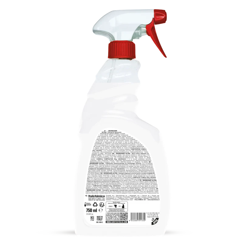 Detergente sgrassante Sanitec Degreaser Ultra Marsiglia 750 ml