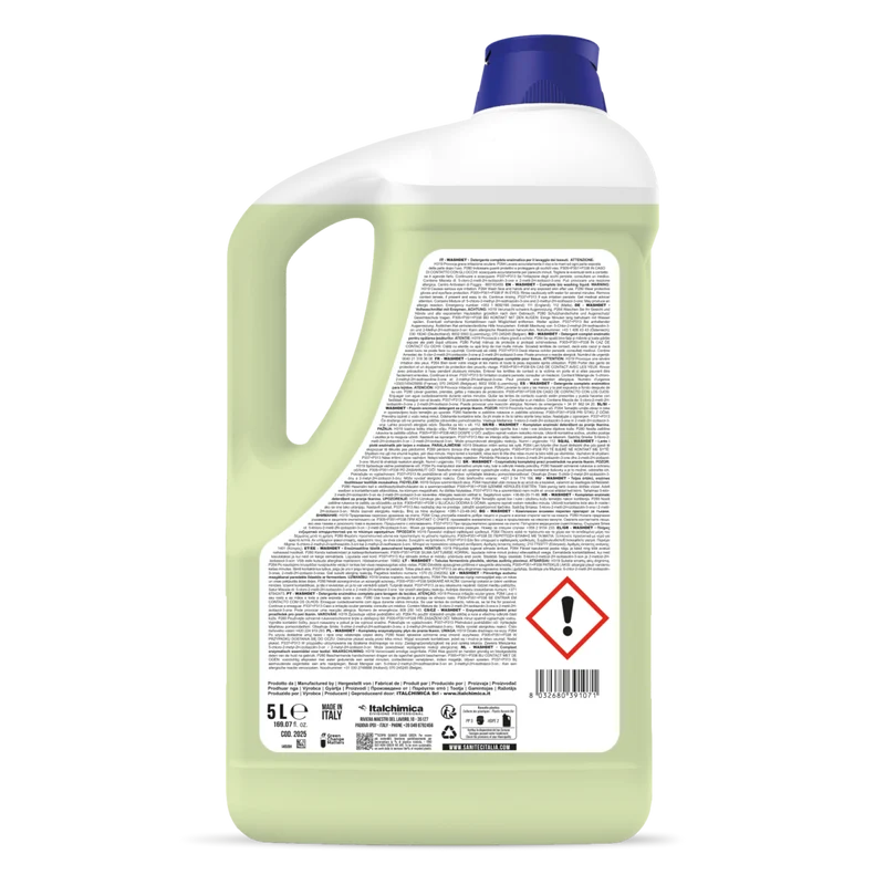 Detergente per lavaggio tessuti Sanitec WASHDET ORCHIDEA E MUSCHIO 5 lt