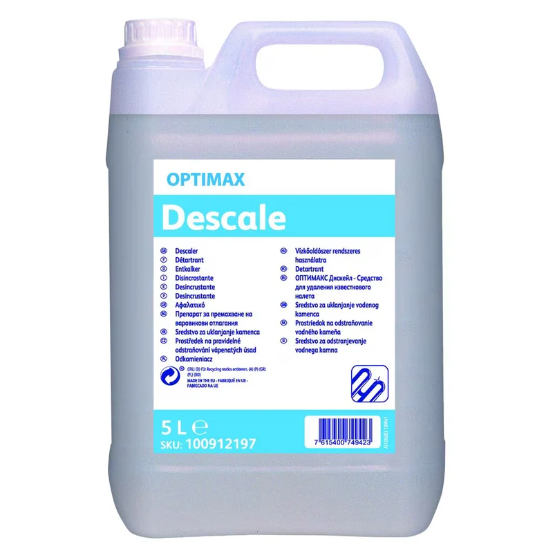 Disincrostante acido anticalcare liquido Optimax Descale 5 litri