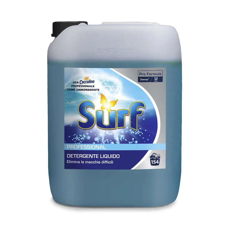 Detersivo Liquido Concentrato per biancheria Diversey Surf 10 litri