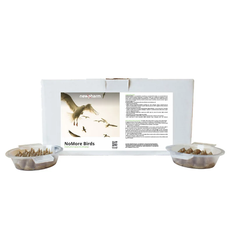 Dissuasore disabituante per uccelli e piccioni No More Birds 15 pezzi
