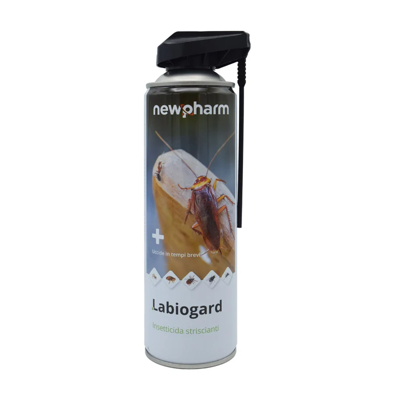 Insetticida per insetti alati e striscianti Newpharm Labiogard 500 ml