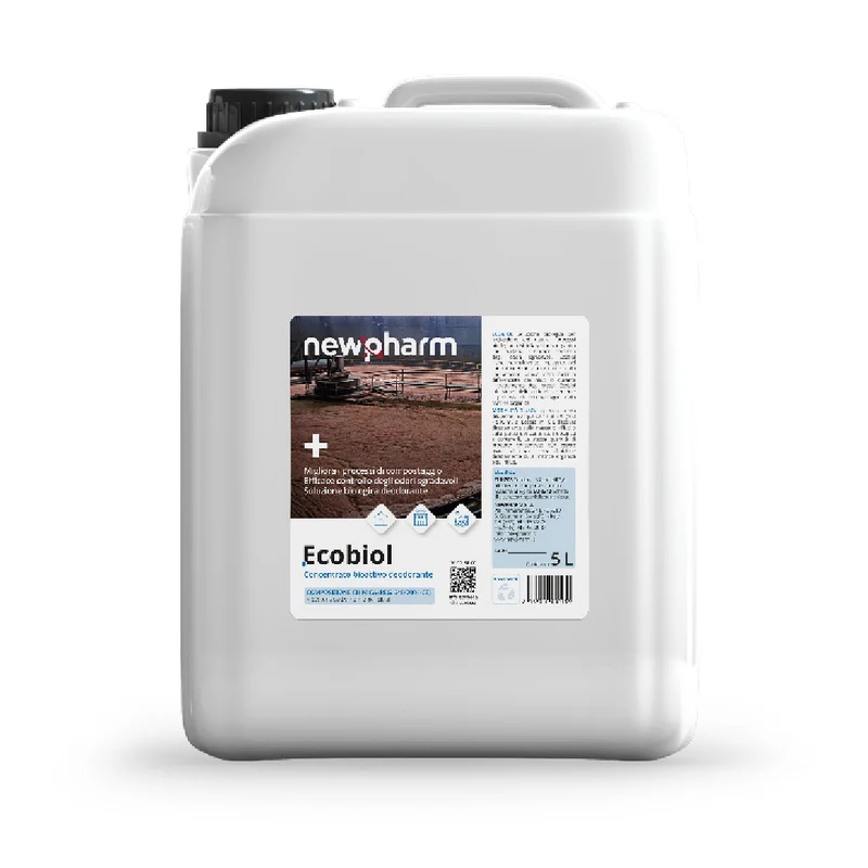 Assorbi odori per eliminare cattivi odori Newpharm Ecobiol 5 lt