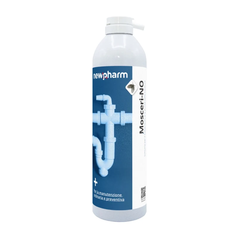 Detergente schiuma per pulizia tubature Newpharm Mosceri-NO 500ml