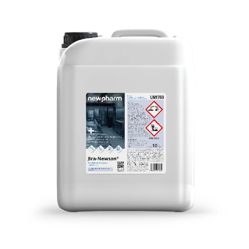 Igienizzante detergente disinfettante Newpharm Bra-Newsan 5 lt