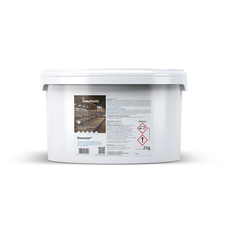 Igienizzante detergente disinfettante Newpharm Newster 2 kg